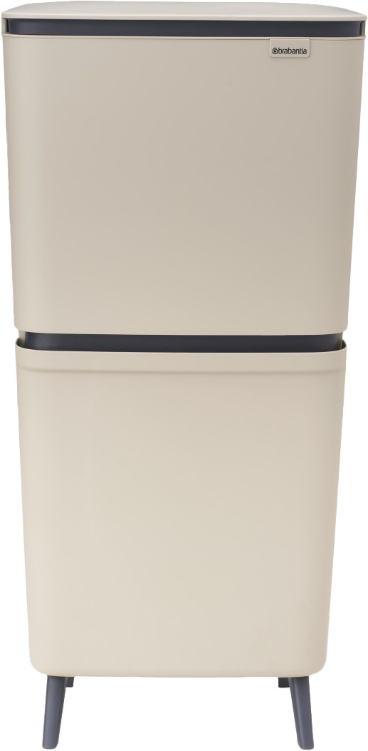 Brabantia SortUp Recycle Hi afvalemmer 25+10+10L Beige Main Image