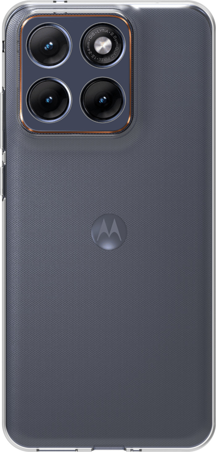 BlueBuilt Motorola Edge 70 Fusion Back Cover Transparent Main Image