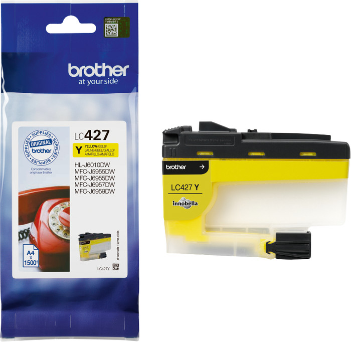 Brother LC-427 Cartridge Combo Pack product in gebruik