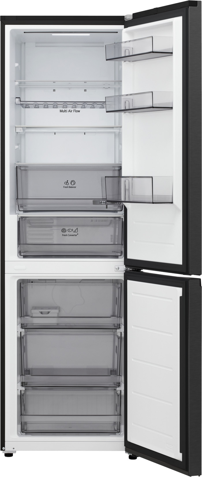 LG GBBS312AEV binnenkant