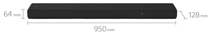Sony XR-55A80L (2023) + Sony HT-A3000 detail