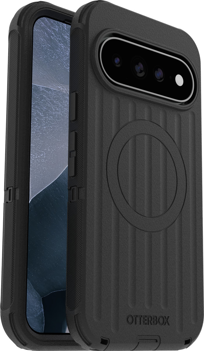 Otterbox Defender Pro Google Pixel 11 Pro XL Back Cover with Magnet Black combined product