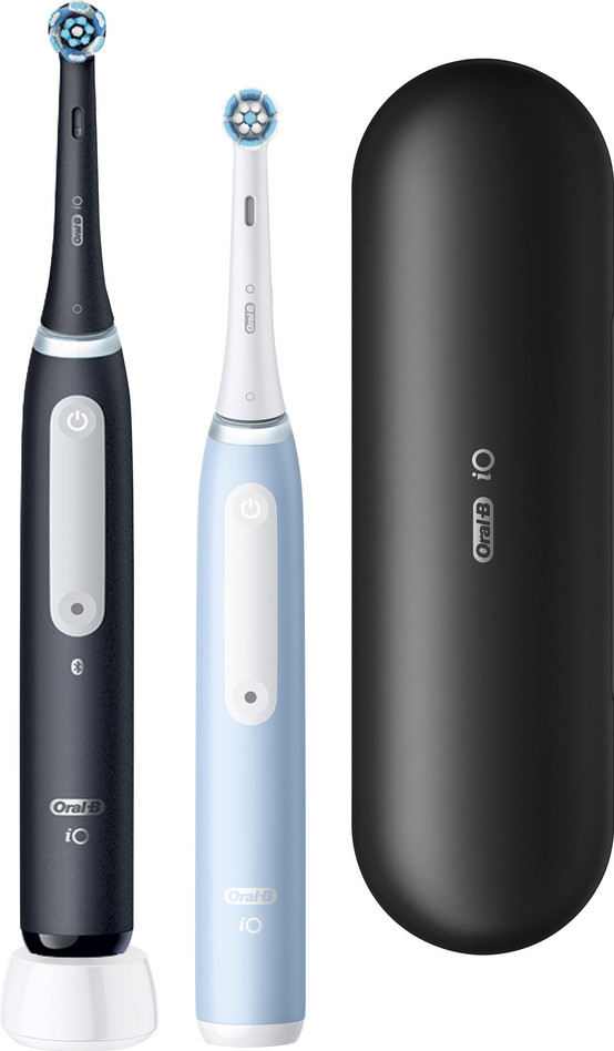Oral-B iO 3 Zwart en Blauw Duo pack Main Image