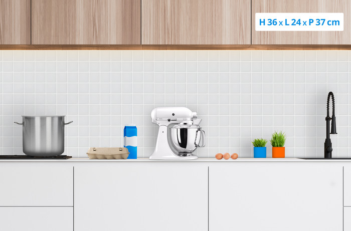 KitchenAid Artisan Robot de Cuisine 5KSM175PSEWH Blanc visuel Coolblue 1