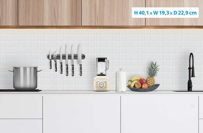 KitchenAid Artisan K400 5KSB4026EAC Almond Cream visual Coolblue 1