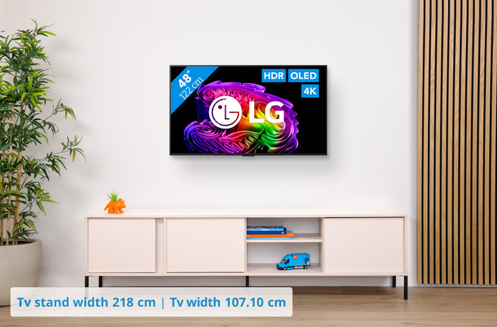 LG OLED evo 48 inches G6 (2026) visual Coolblue 1