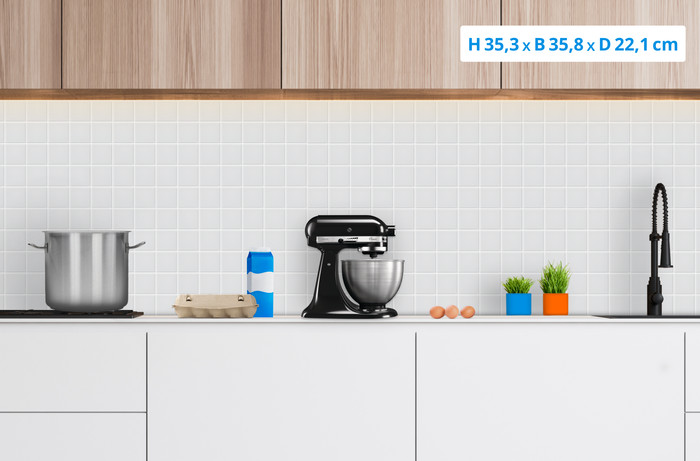 KitchenAid Classic Mixer 5K45SSEOB Onyx Zwart visual Coolblue 1