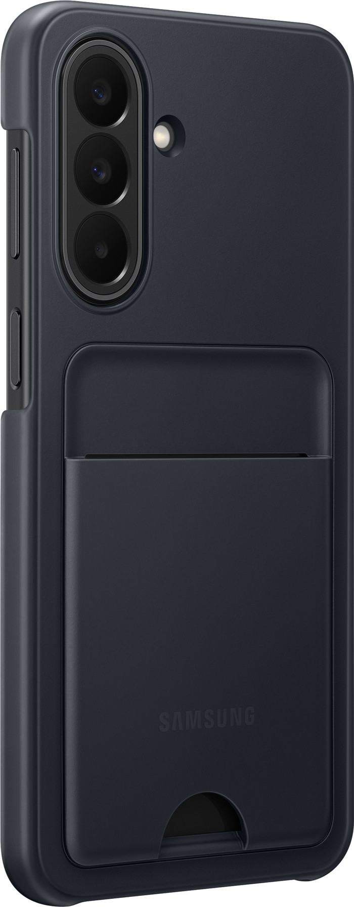 Samsung Galaxy A27 Back Cover Porte-Carte Noir côté droit