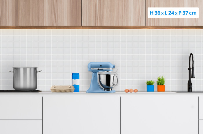 KitchenAid Artisan Robot de Cuisine 5KSM175PS Bleu Velvet visuel Coolblue 1