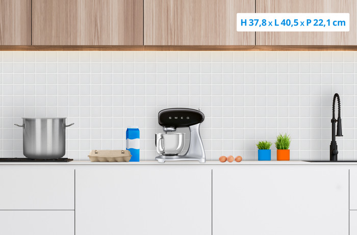 SMEG SMF02BLEU Noir visuel Coolblue 1