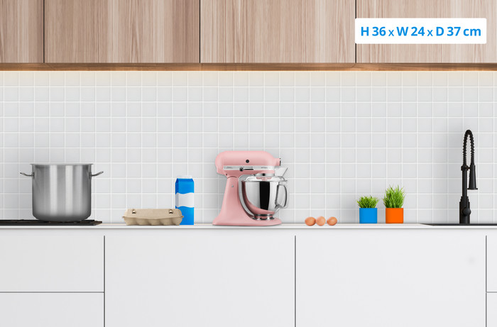 KitchenAid Artisan Mixer 5KSM175PSEDR Matte Dried Rose visual Coolblue 1