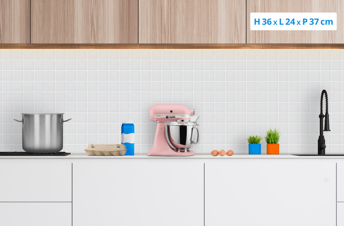 KitchenAid Artisan Robot de Cuisine 5KSM175PSEDR Rose Mat visuel Coolblue 1