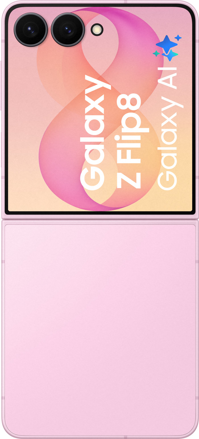 Samsung Galaxy Z Flip 8 256 Go Rose 5G arrière