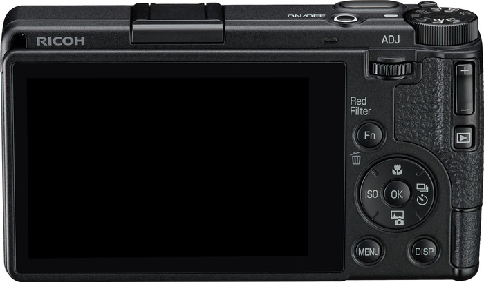 Ricoh GR IV Monochrome achterkant