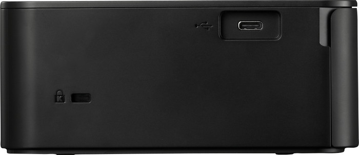 Canon SELPHY CP1500 Noir + Canon RP-108 Cassette d'Encre / Set de Papier 108 Feuilles côté gauche