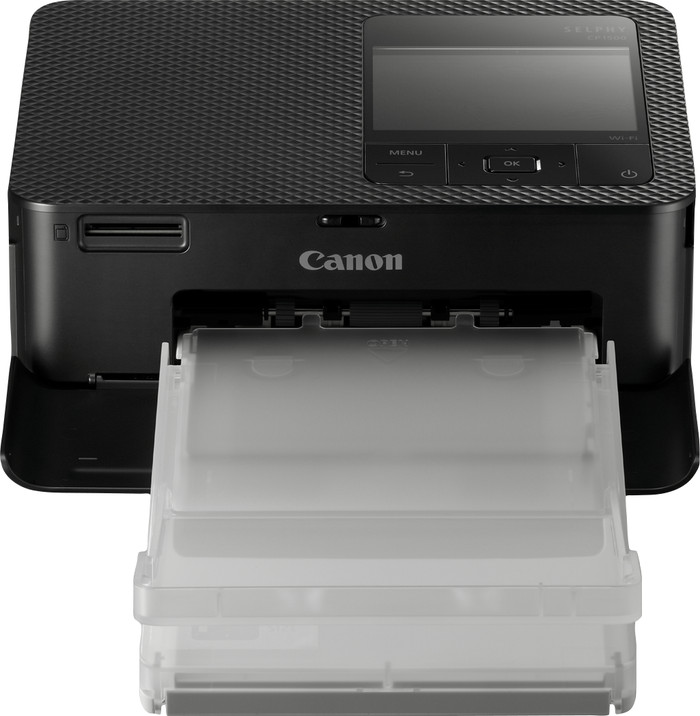 Canon SELPHY CP1500 Noir + Canon RP-108 Cassette d'Encre / Set de Papier 108 Feuilles null
