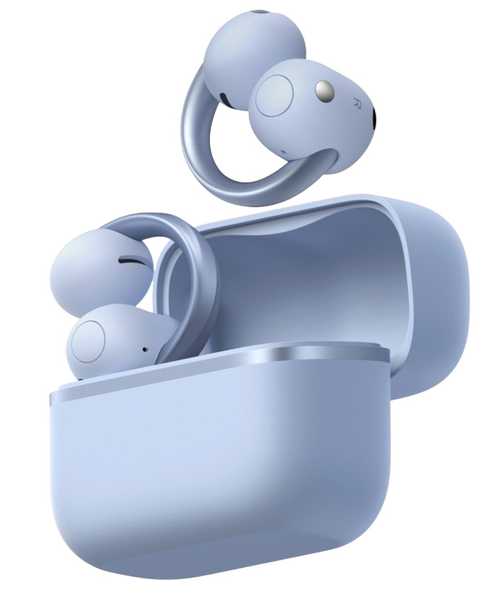 Soundcore AeroClip 2 Blauw rechterkant