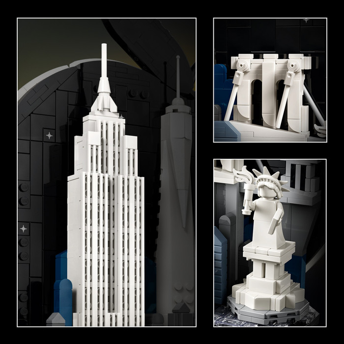 LEGO Architecture - New York, la Grosse Pomme 21066 visuel fournisseur