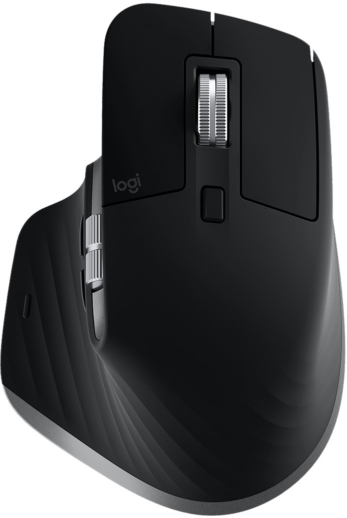 Logitech MX Master 3S voor Mac Space Grey bovenkant