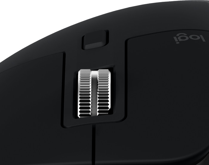 Logitech MX Master 3S voor Mac Space Grey detail
