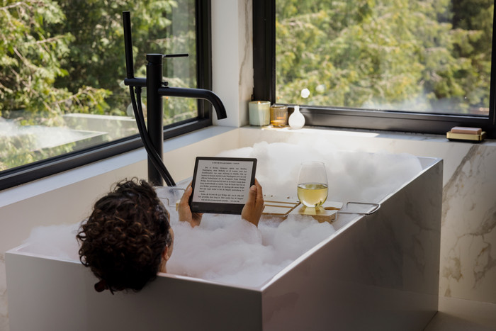 Kobo Sage product in gebruik