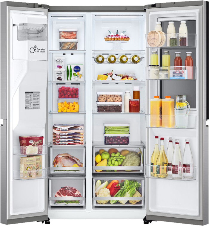 LG GSXV80PZLE InstaView intérieur