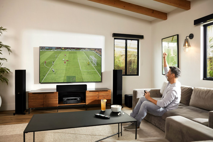 Denon AVR-X2800H Black product in use