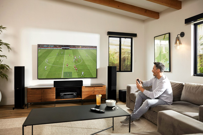 Denon AVR-X2800H Black product in use