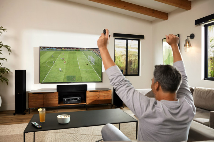 Denon AVR-X2800H Black product in use