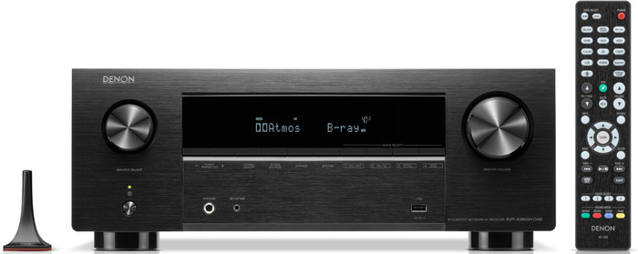 Denon AVR-X2800H Black Main Image