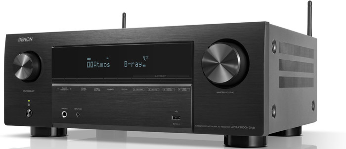 Denon AVR-X2800H Black null