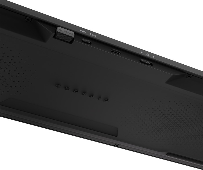 Corsair Vanguard AIR 99 Wireless Gaming Toetsenbord Zwart Azerty achterkant