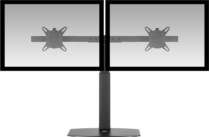 ACT AC8332 Monitor Arm Gas Spring 2 Screens front