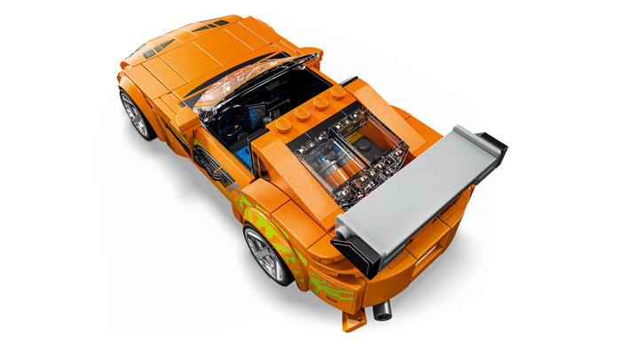 LEGO Speed Champions The Fast and The Furious Toyota Supra MK4 77260 detail