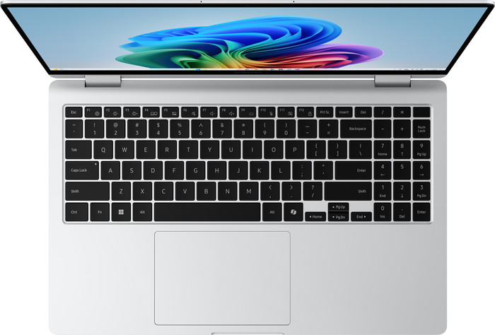 Samsung Galaxy Book5 360 OLED Copilot+ PC NP750QHA-KB5BE Azerty bovenkant