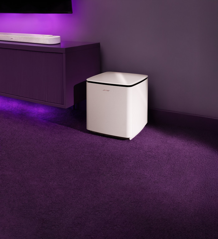 Bose Lifestyle Ultra Subwoofer Wit product in gebruik