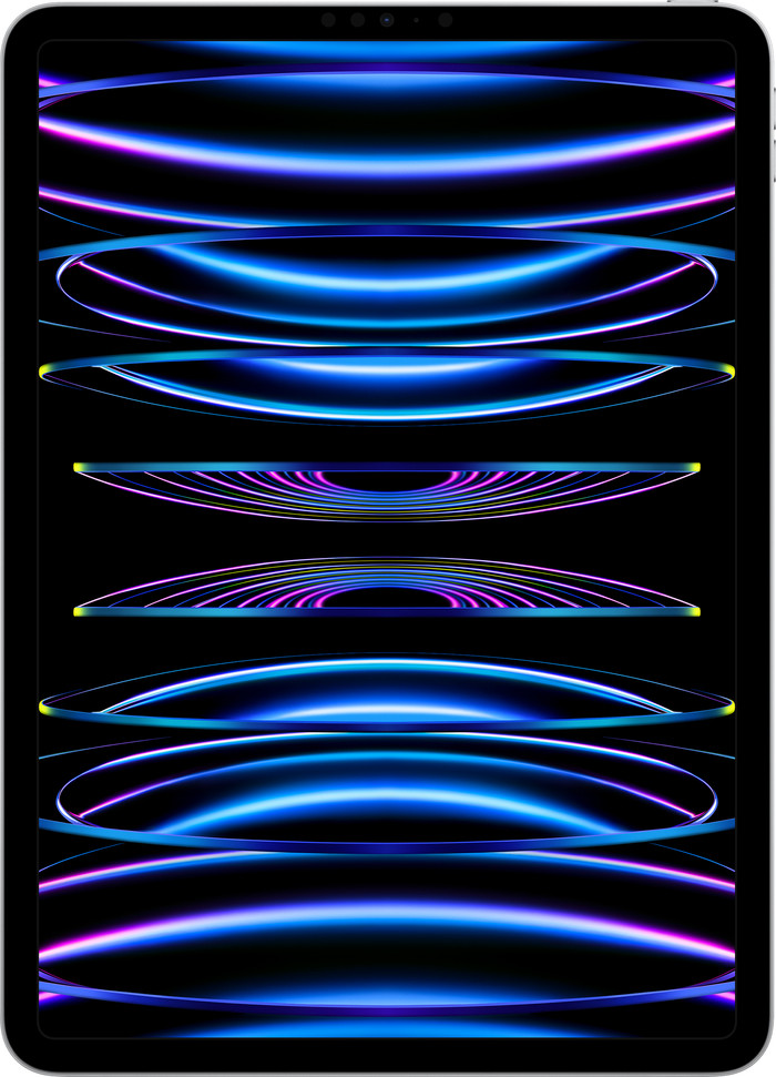 Refurbished iPad Pro (2022) 11 inch 128GB Wifi Zilver (Zo goed als nieuw) voorkant