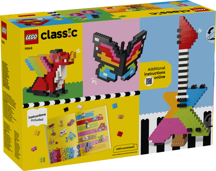 LEGO Classic Kleurrijke Creatieve Stenen 11045 verpakking