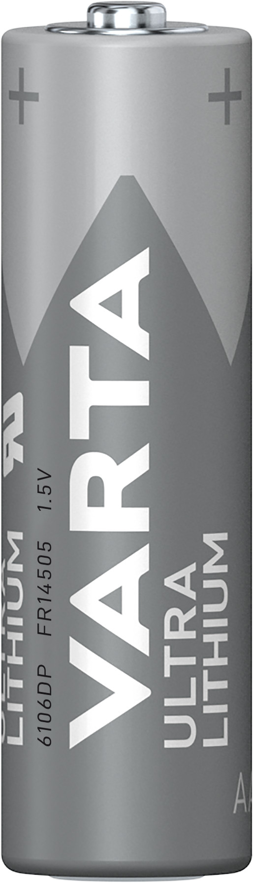 Varta Ultra Lithium AA Blister 4 Pièces avant
