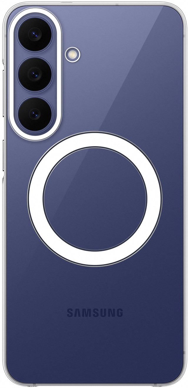 Samsung Galaxy S26 FE Back Cover avec Aimant Transparent Main Image