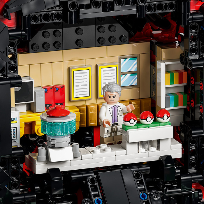LEGO Pokémon Pokéball met Trainer scènes 72154 detail