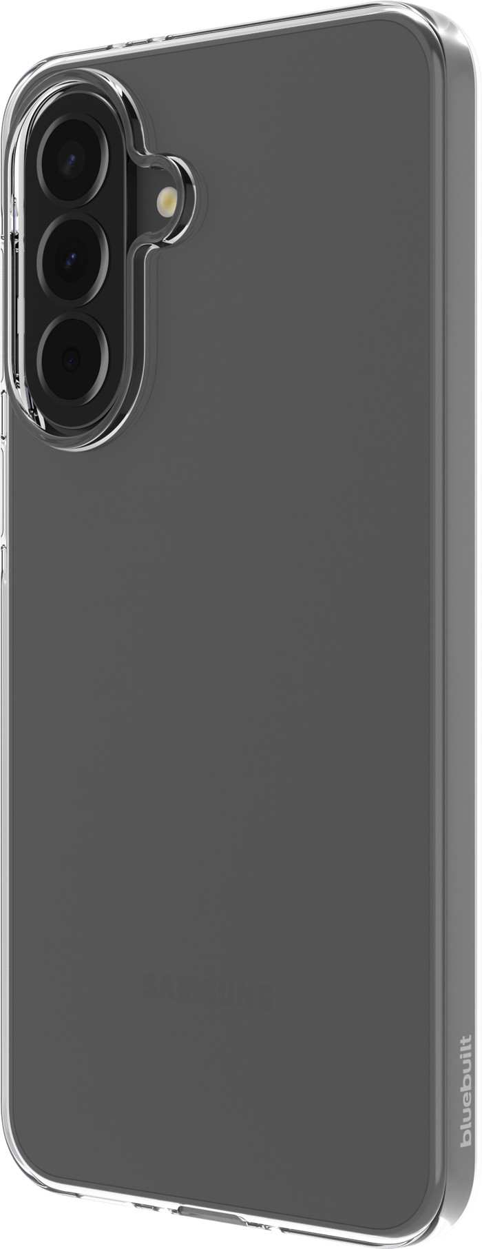 BlueBuilt Samsung Galaxy A37 Back Cover Transparent côté droit