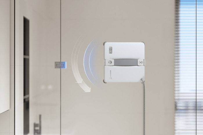 Ecovacs WINBOT mini 2 product in gebruik