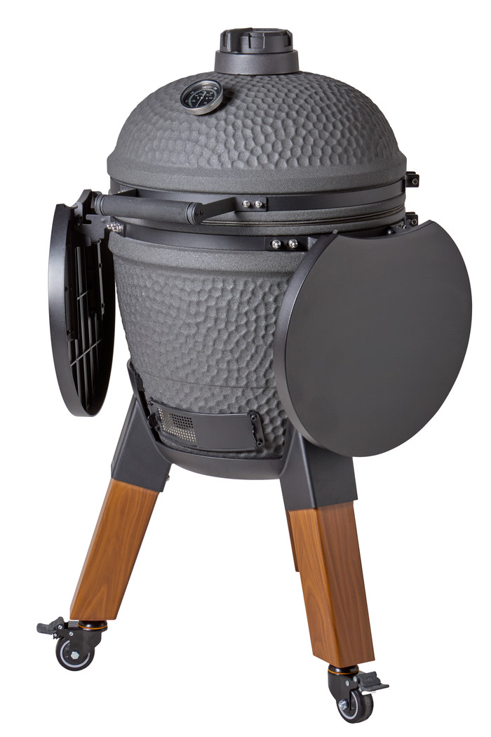 Moddern Charcoal Grey Special wood-look rechterkant