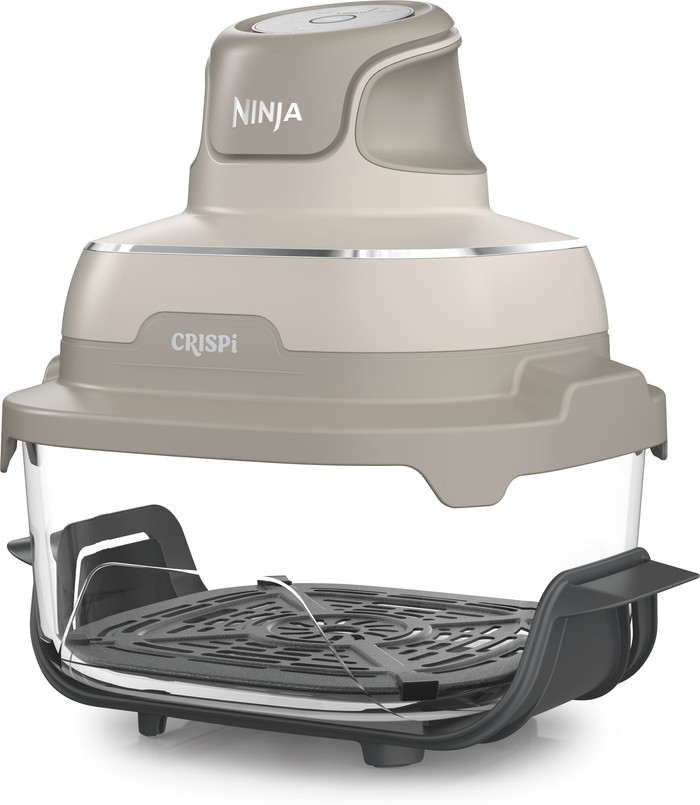 Ninja CRISPi 4-in-1 Glazen Airfryer Creme rechterkant