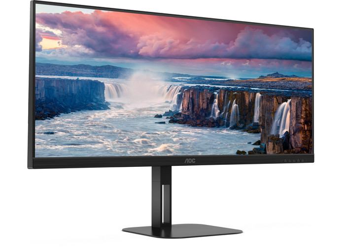 AOC U34V5C/BK voorkant