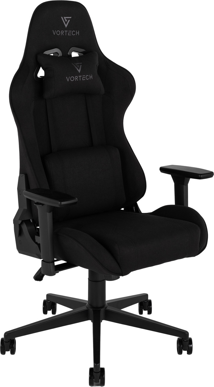 Vortech Essential Gamestoel Zwart linkerkant