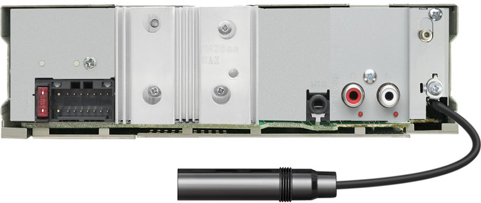 Kenwood KMM-BT408DAB achterkant