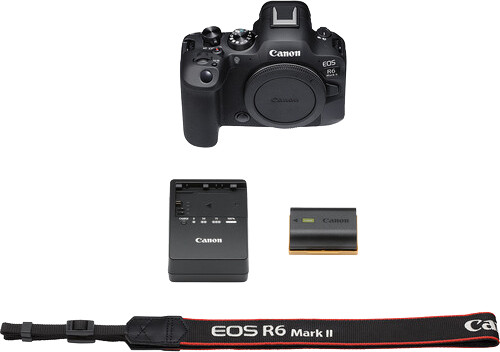 Canon EOS R6 Mark II + EF-EOS R Adapter accessoire