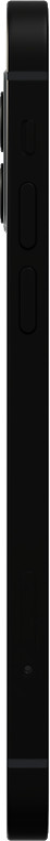 iPhone 12 mini 128 Go Noir Reconditionné (Traces d'utilisation visibles) côté gauche